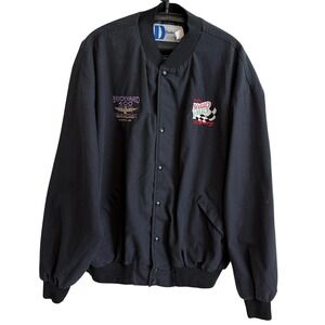 VTG Kyle Petty Nascar Racing Jacket Mello Yellow Size 2XL Racer Brickyard